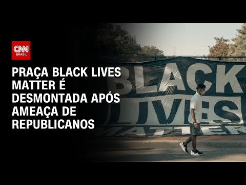 ​Praça Black Lives Matter é desmontada em Washington | CNN PRIME TIME