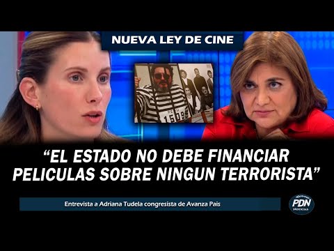 CONGRESISTA TUDELA TRAS NUEVA LEY DE CINE: EL ESTADO NO DEBE FINANCIAR PELICULAS DE NINGUN TERR0RSTA
