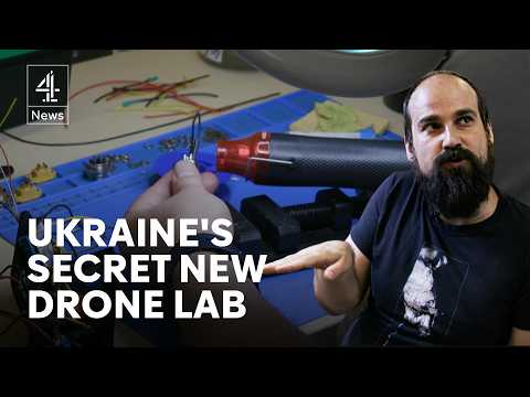 Inside Ukraine’s hidden weapons lab - will Trump’s aid help?