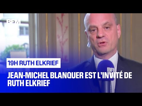 Jean-Michel Blanquer face à Ruth Elkrief