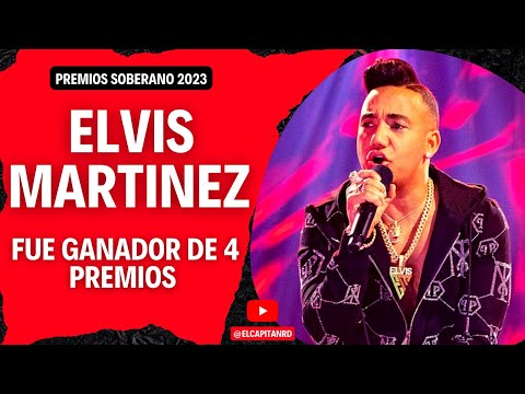 Elvis Martinez es el ganador como bachatero del año 2021 y 2022