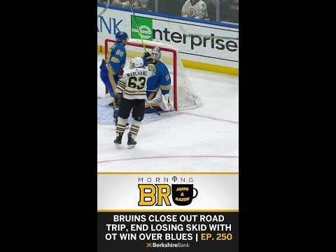 Brad Marchand Lifts Bruins To Overtime Win Vs. Blues