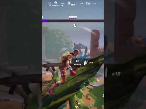 The boss is so easy #fortnite #horderush #gaming