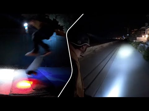 Night Ops Pack Riding & Helmet Light Comparison