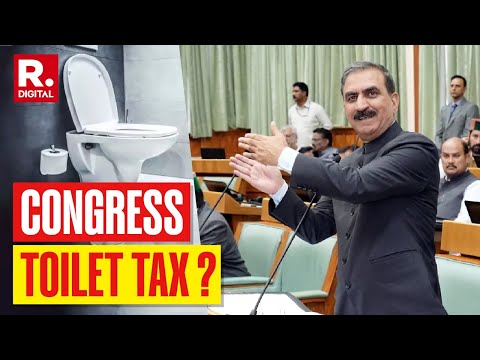 Congress Under Fire Over Toilet Seat Tax in Himachal, Massive Row Erupts