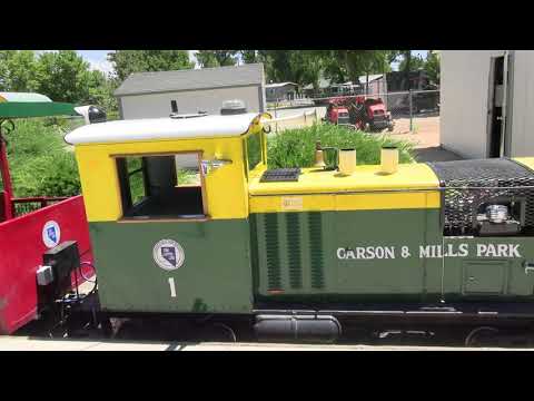 Carson and Mills park minature railway Carson City, Nevada