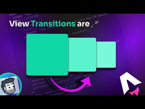 Astro View Transitions Overview