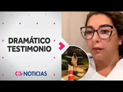 SU TESTIMONIO: Habla mujer agredida por ex pareja en Las Condes - CHV Noticias