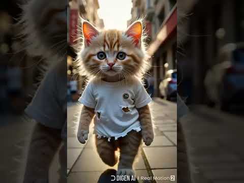 #قطط #ذكاء اصطناعي #مضحك #تسلية #اطفال #مرح #قطط_مضحكة