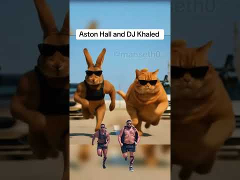 DJ Khaled Hosts INSANE Animated Race with Aston Hall! 🐰💪 vs 🐱🔥 | Who Wins?!”