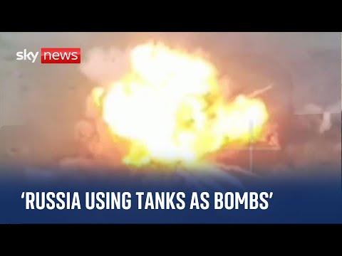 Ukraine War: Russian blogger claims tanks are being used as bombs