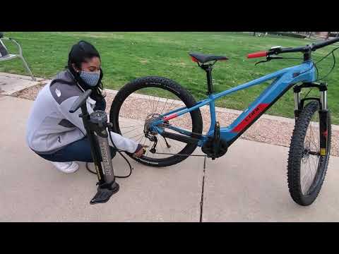 How to Inflate a Tire with a Presta Valve