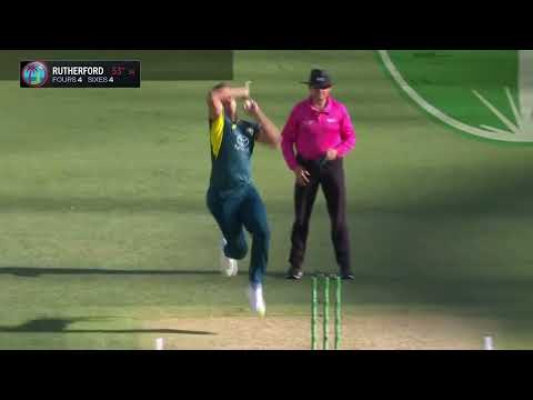 Sherfane Rutherford put on a stellar batting performance in the #Windies T20I win vs #Australia!