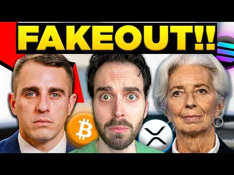FAKEOUT!!: The ACTUAL Reason Bitcoin, Solana, XRP are Going Higher