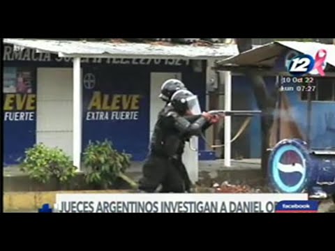 Jueces argentinos investigan al Presidente de Nicaragua
