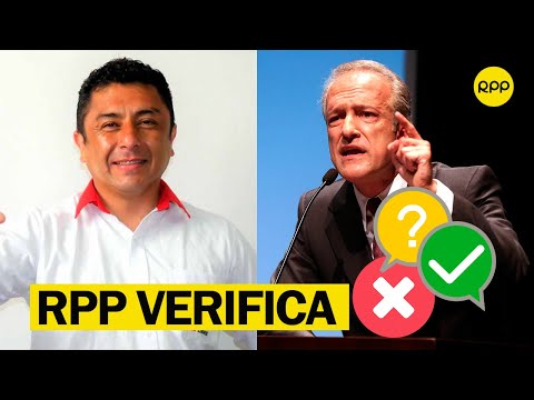 ? Declaraciones de Guillermo Bermejo y Hernando Guerra García bajo el fact checking #RPPVerifica