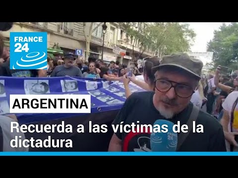 Argentina conmemora a las víctimas de la última dictadura militar con Javier Milei en el poder