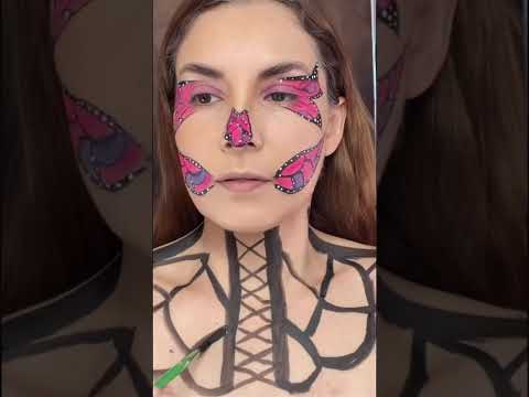 Tutorial de maquillaje de mariposa fácil y hermoso