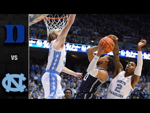 Acc Football Basketball 🏀 Duke vs North Carolina Men's Basketball Highlights (2021-22)