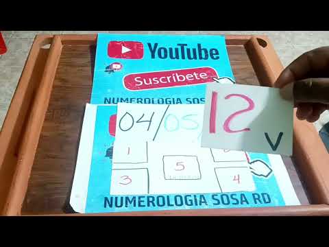 Numerolgia Sosa RD:04/05/24 Para Todas las Loterías ojo 12v (Video Oficial)#youtubeshorts