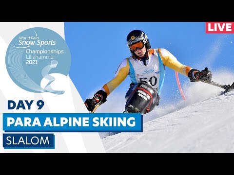 Athletics 🎽 Lillehammer 2021 | Para Alpine | Slalom (m) 2/2 | WPSS Championships