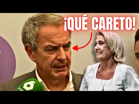 ¡La cara de escocido que se le queda a Zapatero con la victoria de Le Pen!