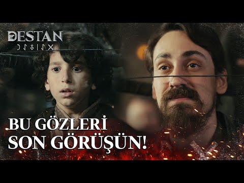 Alpagu Han, Batuga'nın boynuna yay kirişi geçiriyor! - Destan 13. Bölüm