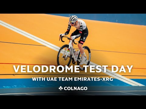 Colnago and UAE Team Emirates-XRG Test Day at Valencia Velodrome