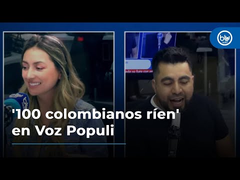 El abucheo que recibe el presentador de '100 colombianos ríen' por el generoso premio #VozPopuli