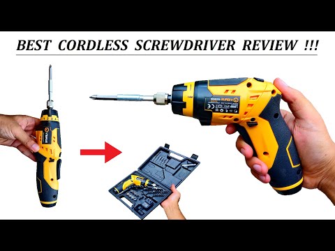 Electric Screwdriver : Best Cordless Screwdriver 2021 / VIGRUE REVIEW !