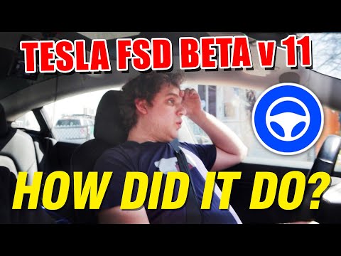 How Did Tesla FSD v11 Do? | In Depth