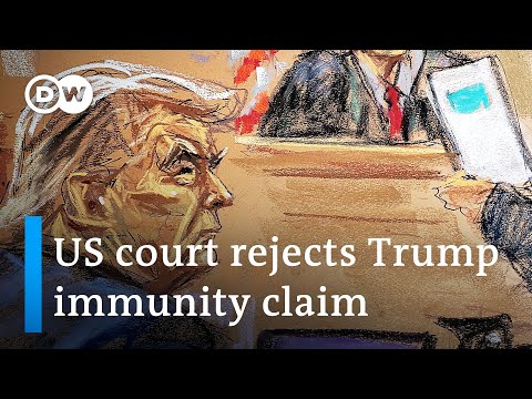 US court rules Trump not immune from prosecution | DW News
