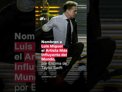 Nombran a Luis Miguel el Artista Más Influyente del Mundo - N+ #Shorts