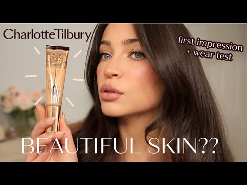 Video: TRYING THE NEW BEAUTIFUL SKIN FOUNDATION 🤔 from Charlotte Tilbury. here's my thoughts