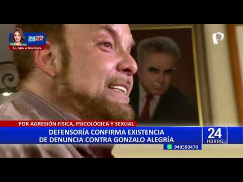 Gonzalo Alegría: Defensoría del Pueblo confirma existencia de denuncia en su contra