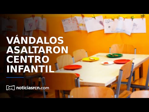 Vándalos destruyeron un Centro de Educación Infantil en Barranquilla