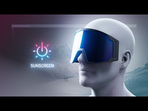 NEW! HEAD Goggle NEVES Sunscreen - Solar Powered Lens Control