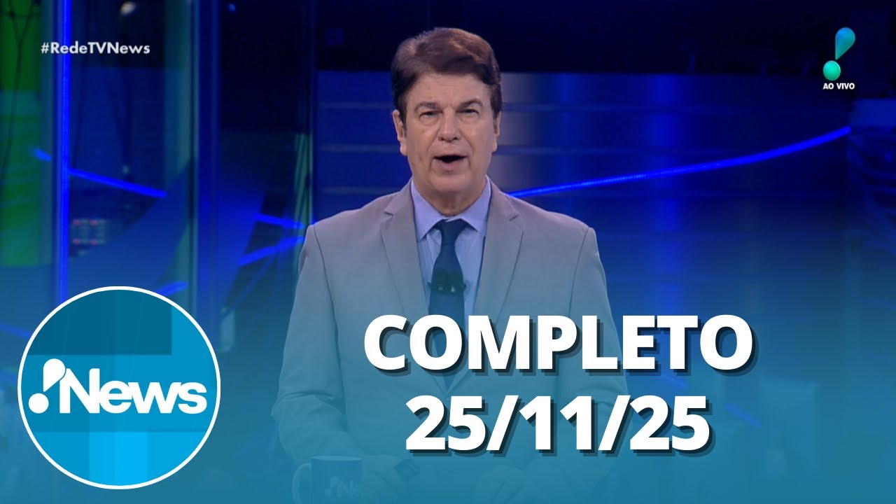 RedeTV News 251125 | Completo