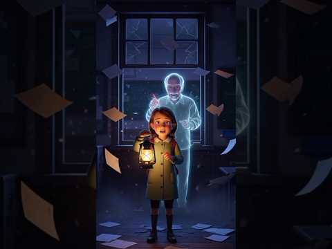 भूत सर की क्लास | Emotional Horror Short 👻📚 #ai #shorts#cartoon #horror#aivideo #horrorstories