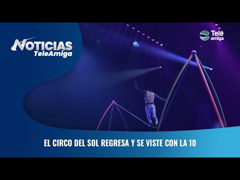El Circo del Sol regresa y se viste con la 10 de Lionel Messi - Noticias Teleamiga