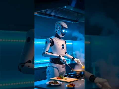 Robot Set On Fire #ai #video #entertainment #fire #robot