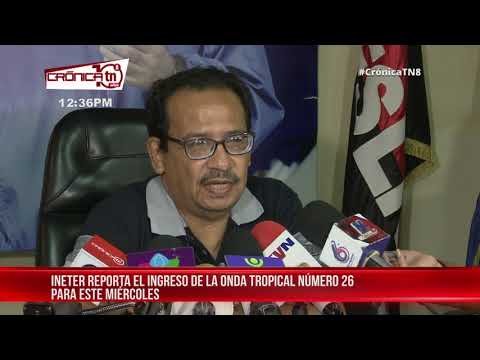 INETER anuncia presencia de lluvias para los próximos días en Nicaragua