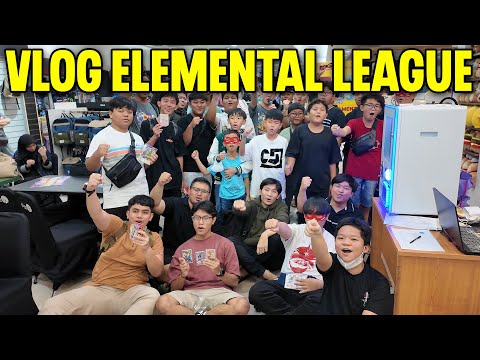 VLOG PERTAMA KALI DATENG KE TOURNAMENT BOBOIBOY MONSTA GALAXY CARD ELEMENTAL LEAGUE