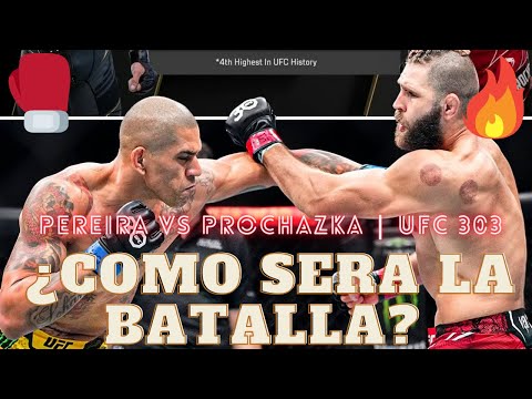 UFC 303 PEREIRA VS PROCHAZKA: ¿poder vs cerebro?