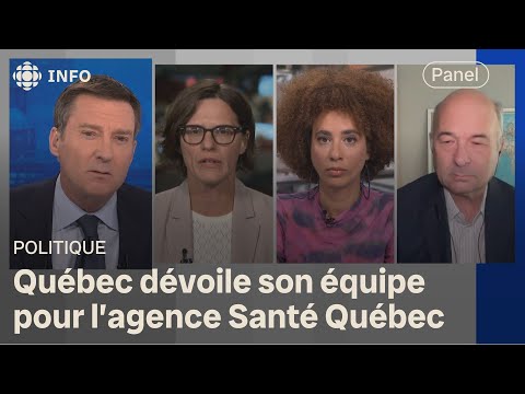 Panel politique : Geneviève Biron à la tête de Santé Québec