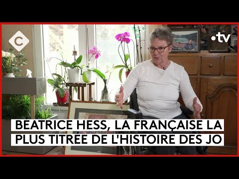 Jeux Paralympiques : le parcours en or de Béatrice Hess - La Story - C à Vous - 30/04/2024