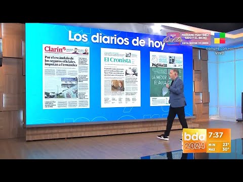 Los títulos más importantes de los diarios del país (01/03/24)