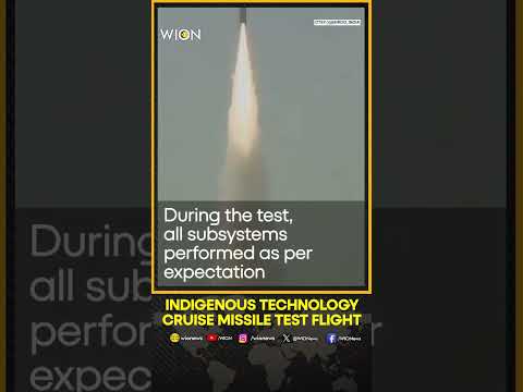 DRDO’s successful flight test of the Indigenous Technology Cruise Missile | WION Shorts