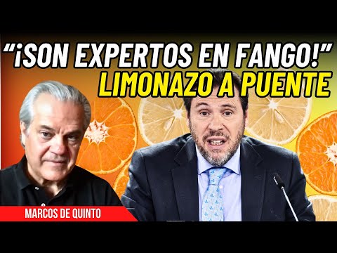 El ‘limonazo’ de Marcos de Quinto a Óscar Puente por sus barrabasadas: “Son expertos en fango”