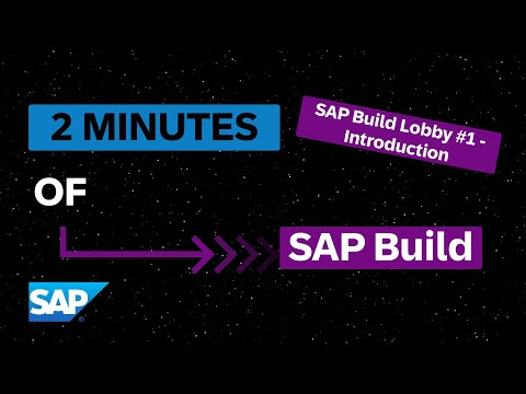 SAP Build Lobby – Introduction